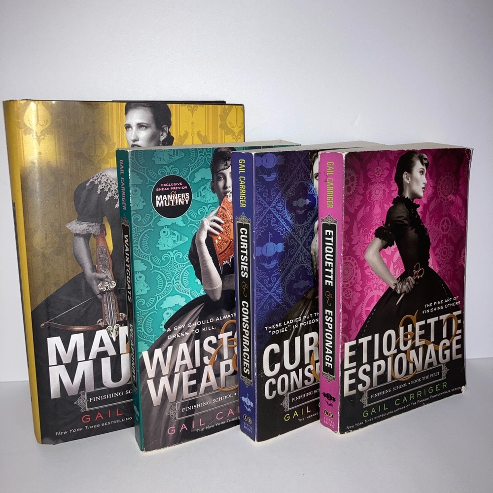 Gail Carriger’s Finishing School Book Set